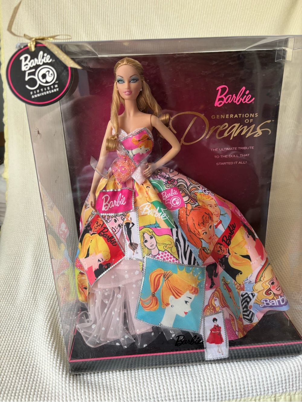 BARBIE Generation of Dreams Ultimate Tribute Doll 2008 Mattel N6571 New
50 years